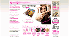 Desktop Screenshot of flyer-designers.co.uk