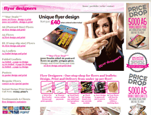 Tablet Screenshot of flyer-designers.co.uk